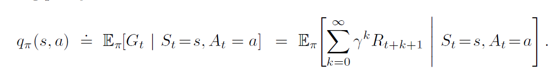 Action-Value Function Equation