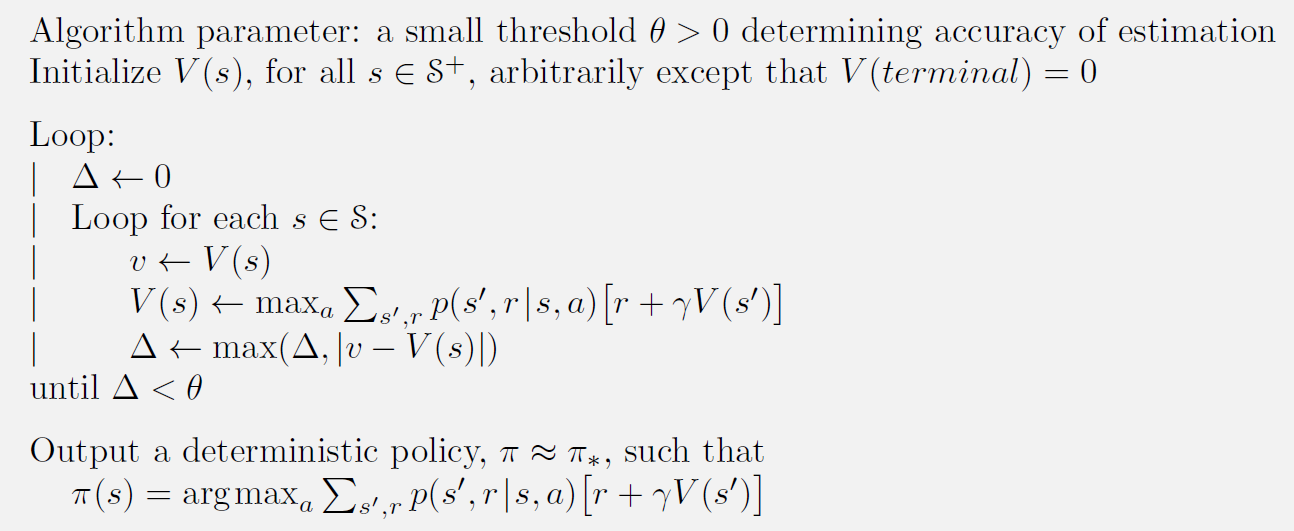 Value Iteration